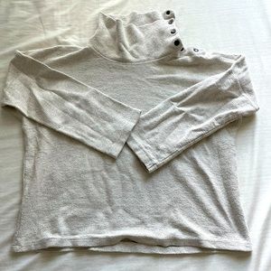 Women turtle neck sweatshirt